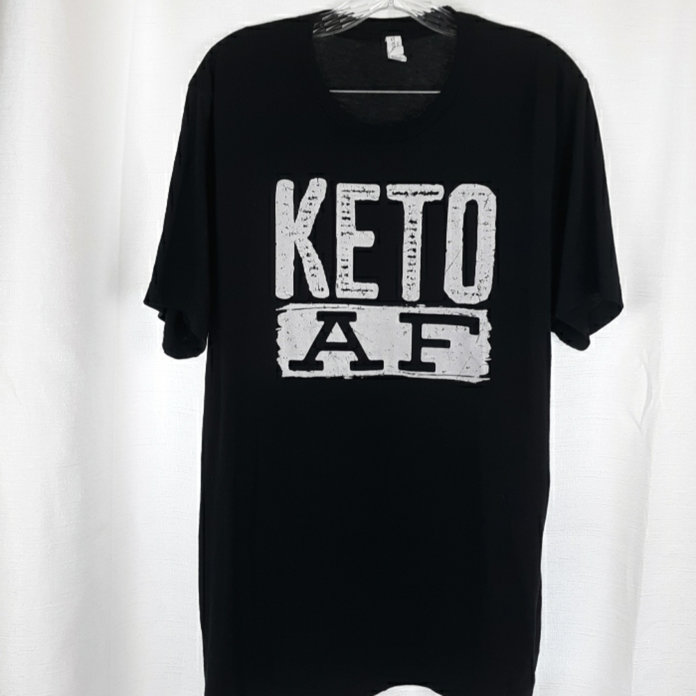 "Keto AF" Novelty Tee - Picture 1 of 3